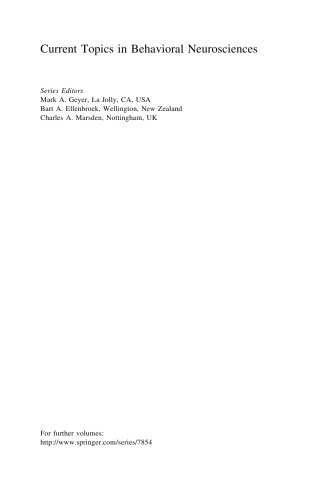 Behavioral Neurobiology of Aging