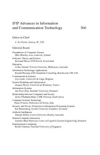 Governance and Sustainability in Information Systems. Managing the Transfer and Diffusion of IT: IFIP WG 8.6 International Working Conference, Hamburg, Germany, September 22-24, 2011. Proceedings
