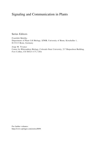 Plant Signaling Peptides