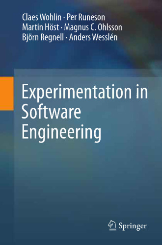 Experimentation in Software Engineering