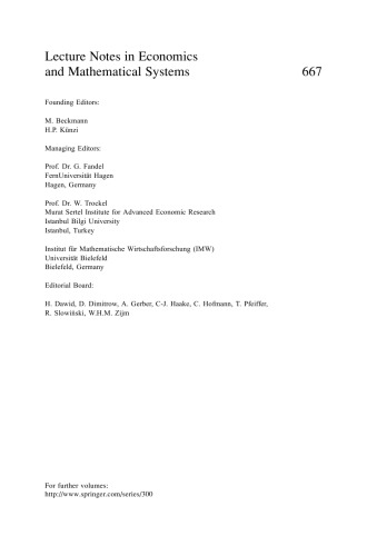 Equilibrium Models in an Applied Framework: Industrial Structure and Transformation