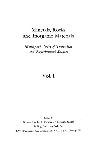 Amphiboles: Crystal Chemistry Phase Relations and Occurrence