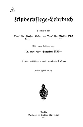 Kinderpflege-Lehrbuch