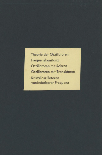 Oszillatoren mit Schwingkristallen