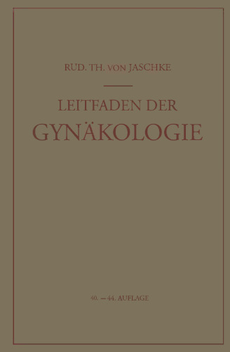 Leitfaden der Gynäkologie