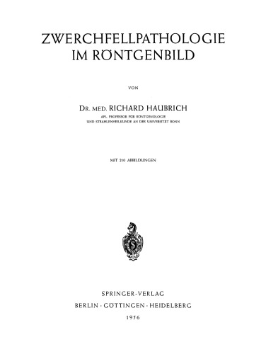 Zwerchfellpathologie im Röntgenbild