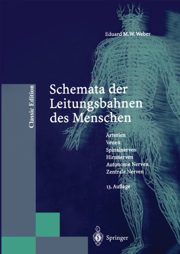 Schemata der Leitungsbahnen des Menschen