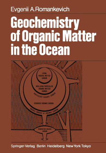 Geochemistry of Organic Matter in the Ocean
