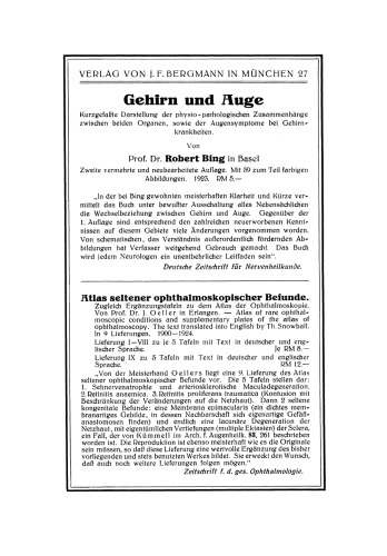 Über die Darstellung der Hornhautoberfläche und ihrer Veränderungen im Reflexbild