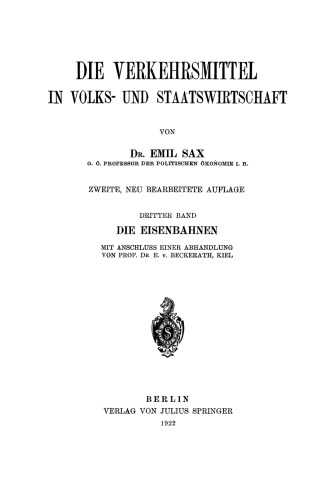Die Eisenbahnen