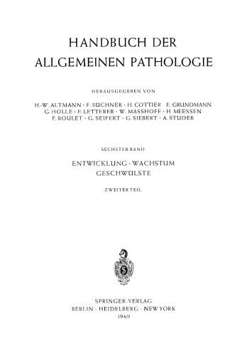 Entwicklung · Wachstum II: Regeneration · Hyperplasie Cancerisierung