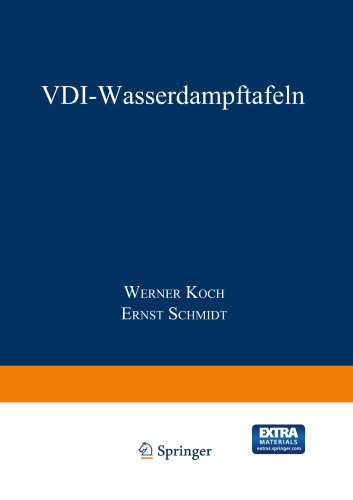 VDI-Wasserdampftafeln