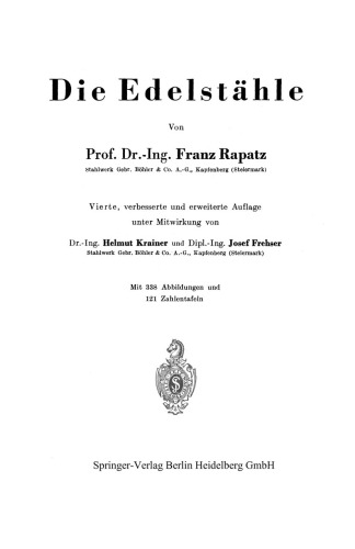 Die Edelstähle