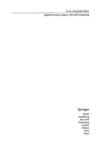 Applied Decision Support with Soft Computing