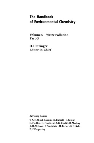 Haloforms and Related Compounds in Drinking Water
