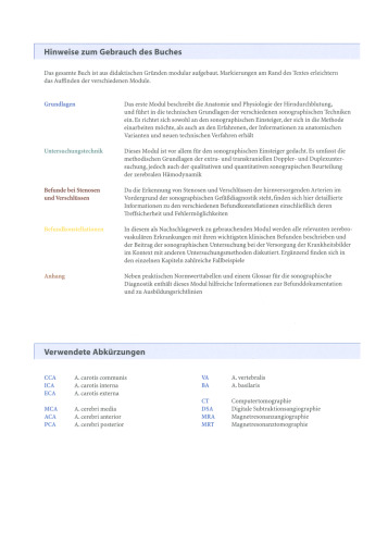 Doppler- und Duplexsonographie der hirnversorgenden Arterien