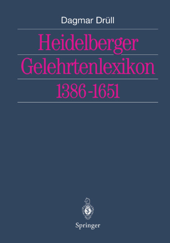 Heidelberger Gelehrtenlexikon 1386–1651