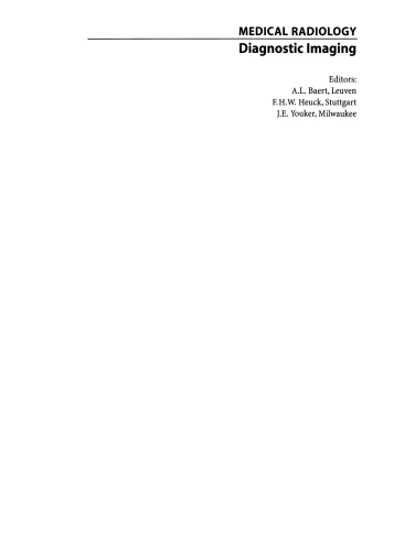 Radiology of Peripheral Vascular Diseases