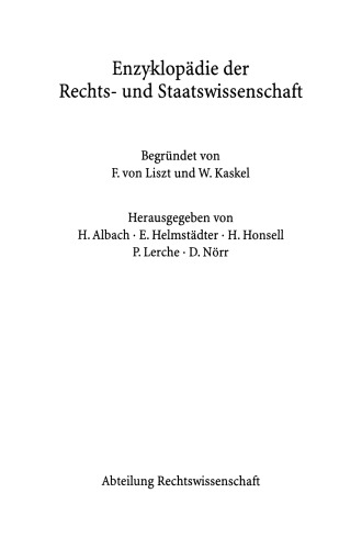 Öffentliches Wirtschaftsrecht: Besonderer Teil 1