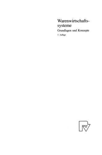 Warenwirtschaftssysteme: Grundlagen und Konzepte