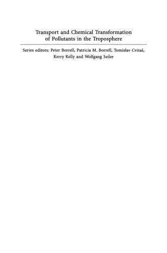 Photo-oxidants, Acidification and Tools: Policy Applications of EUROTRAC Results: The Report of the EUROTRAC Application Project
