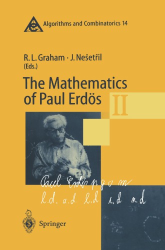 The Mathematics of Paul Erdös II