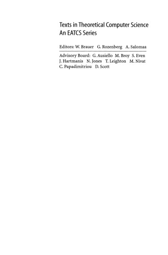 The Resolution Calculus