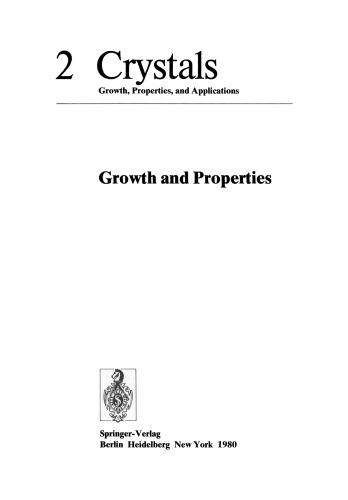 Growth and Properties
