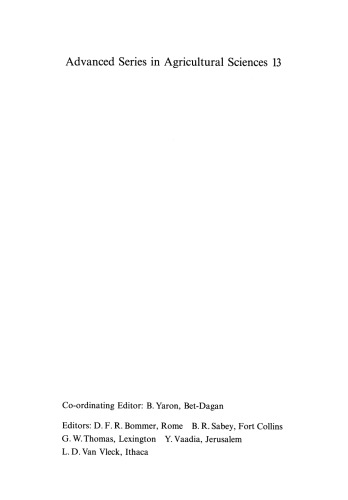 Agricultural Soil Mechanics