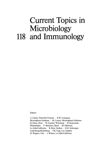Genetic Approaches to Microbial Pathogenicity