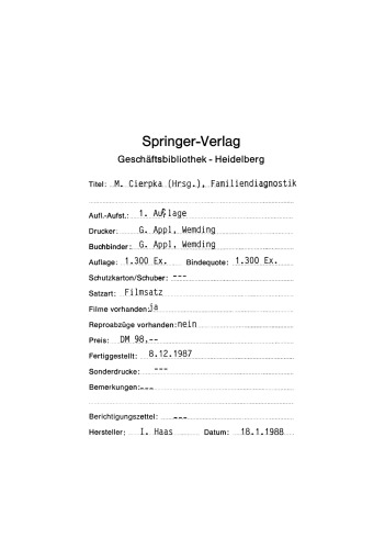 Familiendiagnostik