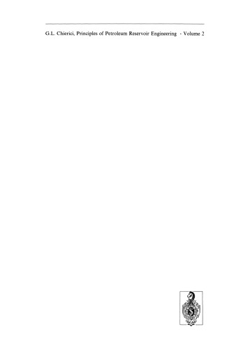 Principles of Petroleum Reservoir Engineering
