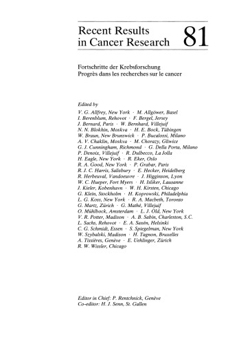 Cytotoxic Drugs and the Granulopoietic System