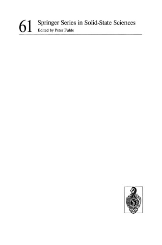 Localization, Interaction, and Transport Phenomena: Proceedings of the International Conference, August 23–28, 1984 Braunschweig, Fed. Rep. of Germany