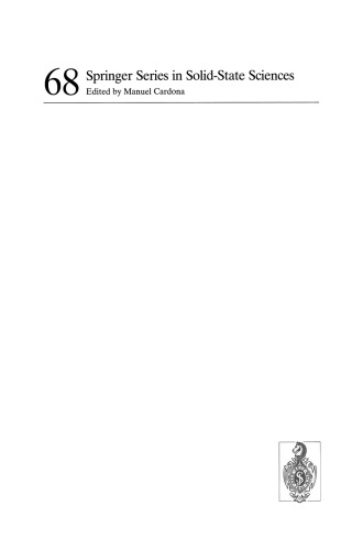 Phonon Scattering in Condensed Matter V: Proceedings of the Fifth International Conference Urbana, Illinois, June 2–6, 1986