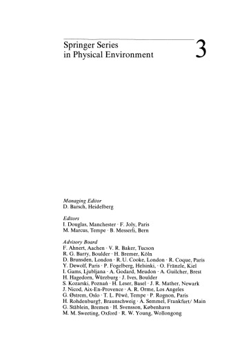Fluvial Processes in Dryland Rivers