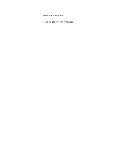 Das erklärte Universum