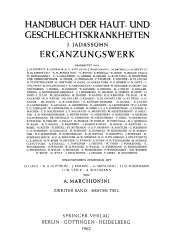Entzündliche Dermatosen I