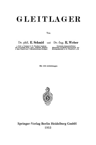 Gleitlager