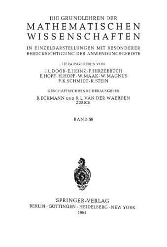 Vorlesungen über Zahlentheorie