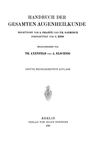 Die Brille als Optisches Instrument