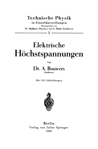 Elektrische Höchstspannungen