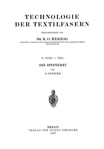 Die Spinnerei