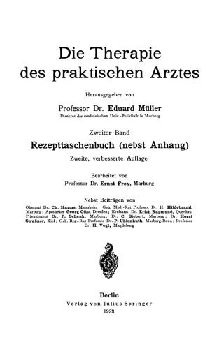 Rezepttaschenbuch (nebst Anhang)