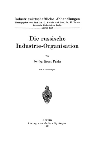Die russische Industrie-Organisation