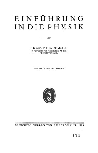 Einführung in die Physik