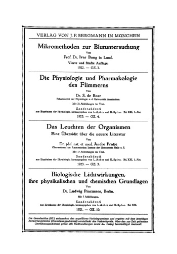 Die pathologische Physiologie des Gesamtstoff- und Kraftwechsels bei der Ernährung des Menschen