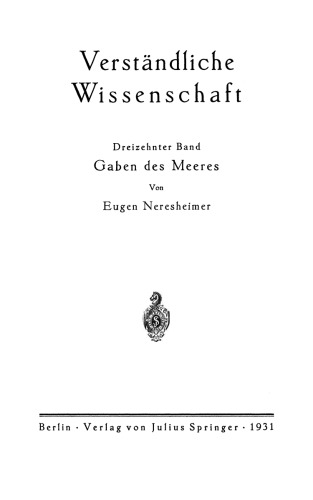Gaben des Meeres