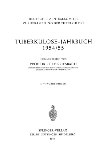 Tuberkulose-Jahrbuch