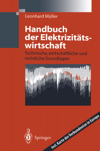 Handbuch der Elektrizitätswirtschaft: Technische, wirtschaftliche und rechtliche Grundlagen